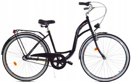 Rower miejski damski z przerzutkami DALLAS BIKE 26