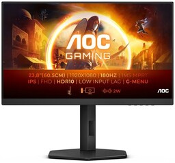 Monitor AOC 23,8" 24G4X 2xHDMI DP głośniki 2x2W