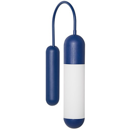 FUNSUI W A granatowa lampa ścienna / kinkiet