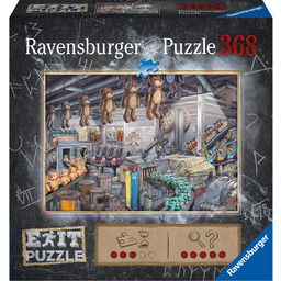 Ravensburger, puzzle, Exit, Fabryka zabawek, 368 el.