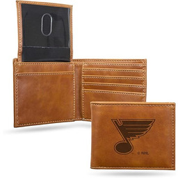 NHL Rico Industries grawerowany laserowo portfel na banknoty,