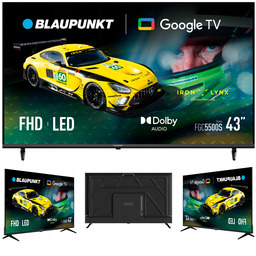Telewizor 43" Smart Tv Led Blaupunkt Google Tv