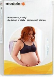 Medela Biustonosz Cindy- czarny / S Biustonosz