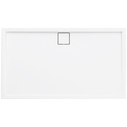 Schedpol Omega brodzik prostokątny z klapką odpływu 140x90x5,5cm