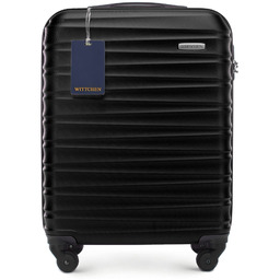 Mała walizka z ABS - u i identyfikator