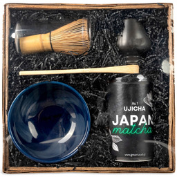 Zestaw Matcha Japońska Ujicha 80G Czarka Oraz Akcesoria