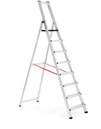 Profesjonalna drabina aluminiowa UPWARD, 8 stopni, wys. 1800