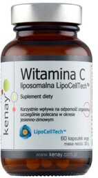 KENAY Witamina C liposomalna, 60 kaps.
