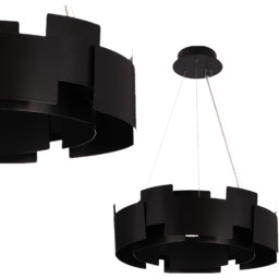 Milagro Lampa wisząca TORINO BLACK 24W LED