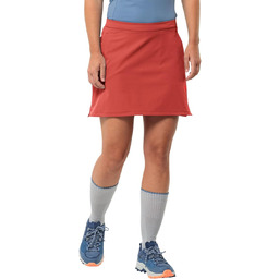 Jack Wolfskin Hiking Alpine Skort W, Vibrant Red,