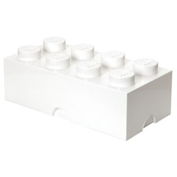 Lego Storage Brick 8 biały