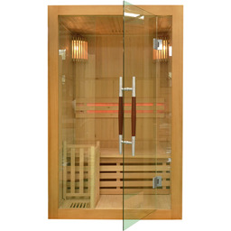 Sauna fińska EA2S z panelami solnymi