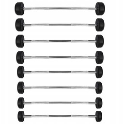 GSG-20 Sztanga/gryf Stały Gumowany 20 Kg Hms