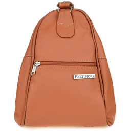 Plecak torebka skórzany 2w1 Beltimore 019 rudy