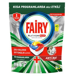 Fairy Platinum Plus kapsułki do zmywarek automatycznych 40