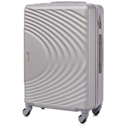 Mała walizka SINOPE BETLEWSKI srebrna BWA-055 S