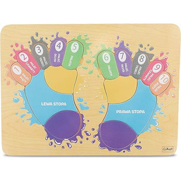 Trefl Tup Tup Stópki Zabawka Drewniana dla Dzieci