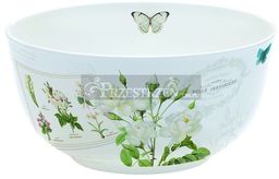 PORCELANOWA MISKA ŚNIADANIOWA - Natural - Kwiaty (337