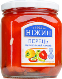 Papryka słodka marynowana z przyprawami, Nizhyn, 450g