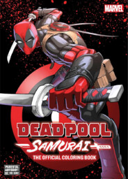 Kolorowanki dla dorosłych Marvel - Deadpool: Samurai: The