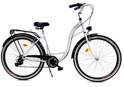 Rower miejski damski z przerzutkami DALLAS BIKE 26