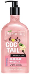 Body Coctail nawilżający balsam do ciała Rabarbar +