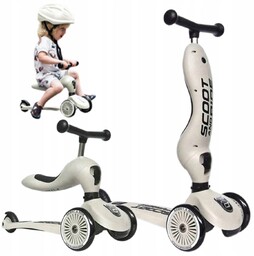 Jeździk Hulajnoga Trójkołowa Siedzisko dla Dziecka Scoot and