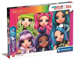 Puzzle, Brilliant Rainbow High, 104 el.