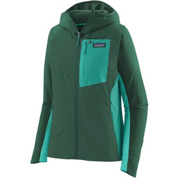 Patagonia W''s R1 CrossStrata Hoody 85450 Conifer Green