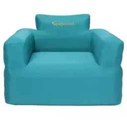 Aerogogo Niebieska Sofa Samopompująca dmuchany Fotel Materac 103x74