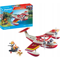 Playmobil Action Heroes 71463 Samolot Straży pożarnej