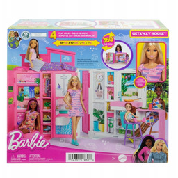 Mattel Barbie Przytulny Domek Lalka Akcesoria