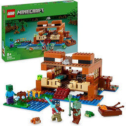 LEGO Minecraft Żabi domek, Kreatywne Zabawki Konstrukcyjne