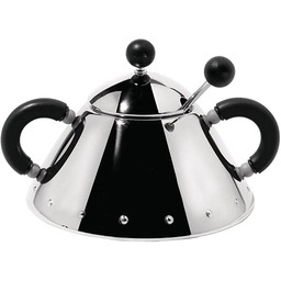 Alessi 9097 B Cukiernica z łyżką, uchwyty