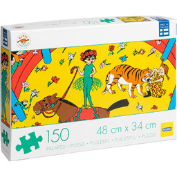 Puzzle dla dzieci Pippi Pończoszanka w Cyrku 150