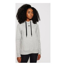 Under Armour Bluza Rival 1356317 Szary Regular Fit
