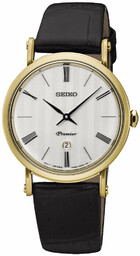 Zegarek SEIKO SXB432P1. Kwarcowy, Kolor biały. Kobieta.
