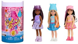 Barbie Color Reveal, lalka, Chelsea, Sport series