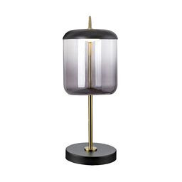 Lampka stołowa Delice LED 6 W czarny/ brąz