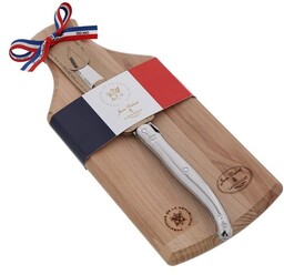 Jean Dubost Drewniana deska do krojenia + nóż