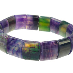 Agat Wężowy Wyjątkowa Bransoletka Naturalna