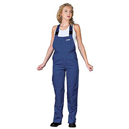 LH-WOMBISER - Spodnie ochronne damskie ogrodniczki - granatowy