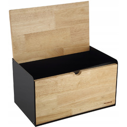 Chlebak Pojemnik na Pieczywo Chleb Stal Drewno