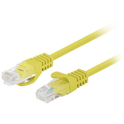 Lanberg 10-Pack Patchcord kat.6 UTP 1,5m żółty Fluke