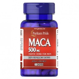 Maca 500 mg, Puritan''s Pride, 60 kapsułek