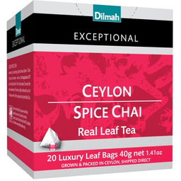 Dilmah Ceylon Spice Chai Exceptional Herbata Czarna 20