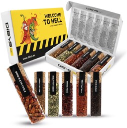 PRZYPRAWA CHILI ZESTAW 111G PAPRYKA OSTRA AROMATYCZNA MIESZANKA