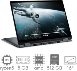 2w1 DELL Inspiron 7635 Ryzen 5 7530U 8GB