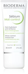 BIODERMA Sebium Mat Control Matujący, wygładzający krem nawilżający,