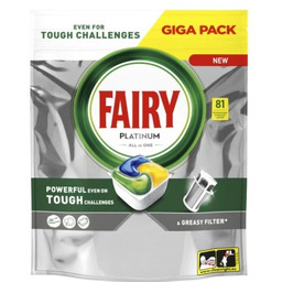 Fairy Platinium Lemon Kapsułki do zmywarki 81 szt